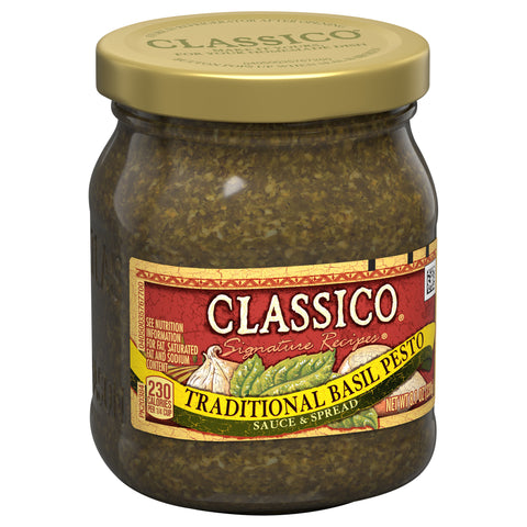 Classico Sauce Pasta Traditional Basil Pesto 8.1 OZ