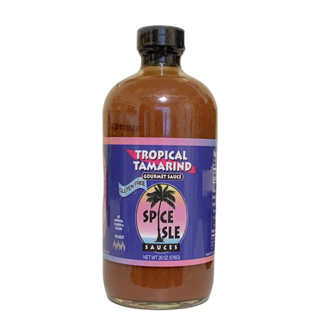 Spice Isle Sauces Tropical Tamarind Gourmet Sauce - 20 FL OZ 12 Pack
