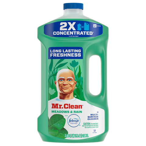 Mr. Clean Multi-Surface Cleaner With Febreze Meadows and Rain 64 FZ