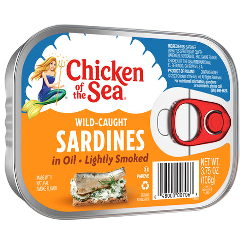 Chicken Of The Sea Sardines In Oil 3.75 OZ