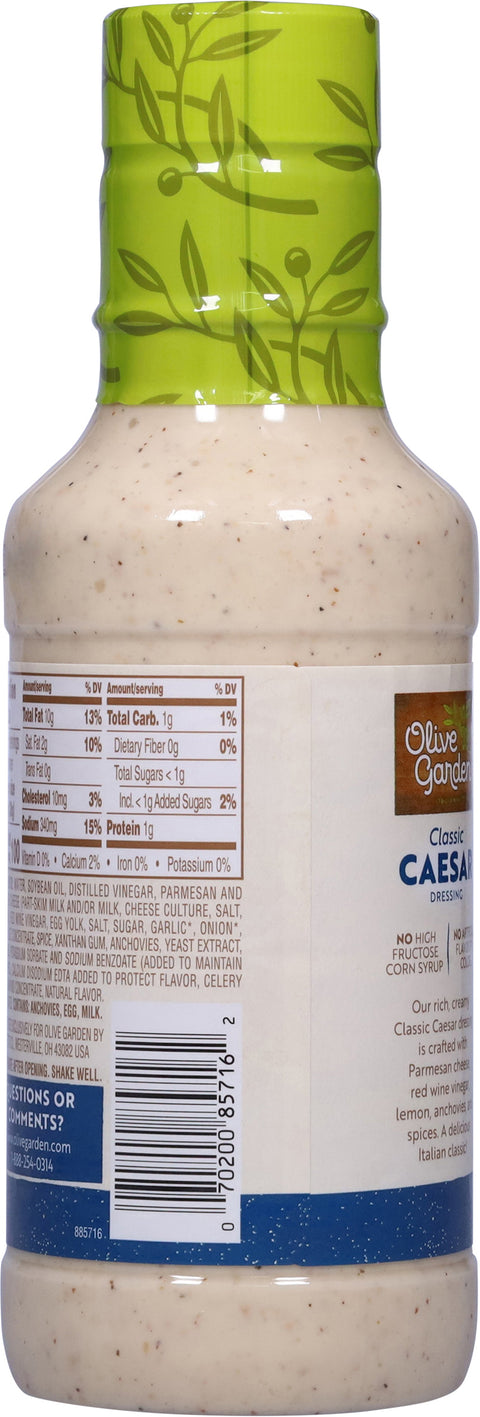 Olive Garden Classic Caesar Dressing 16 fl oz