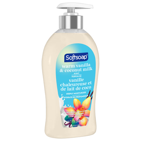 Softsoap Warm Vanilla & Coconut Milk Liquid Hand Soap 11.25 FZ