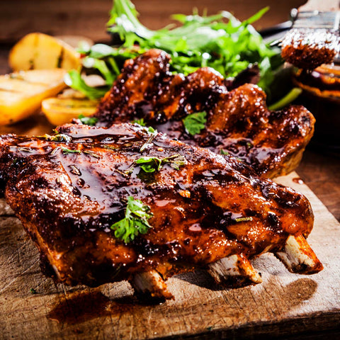 *HOLIDAY SPECIAL*:  Candied Orange BBQ Ribs