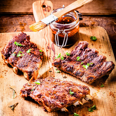 *HOLIDAY SPECIAL*:  Candied Orange BBQ Ribs