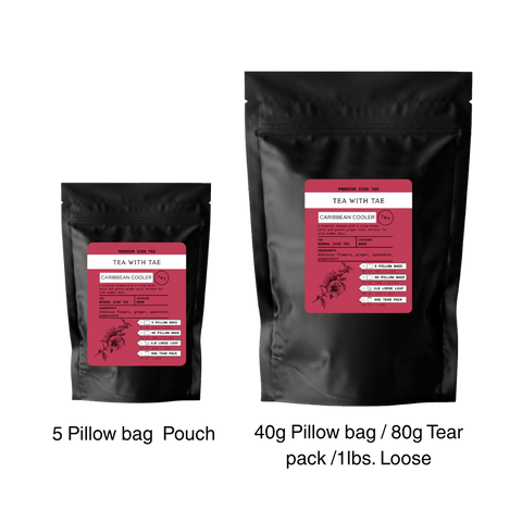 Caribbean Cooler Iced Herbal Tea Pouch