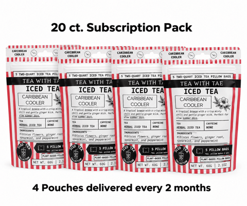 Caribbean Cooler Iced Herbal Tea Pouch