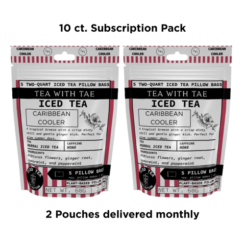 Caribbean Cooler Iced Herbal Tea Pouch