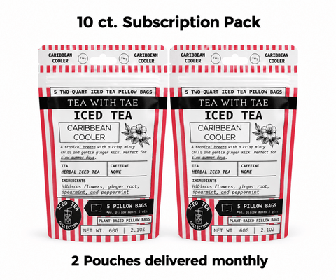 Caribbean Cooler Iced Herbal Tea Pouch