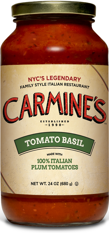 Carmine's Homemade Classic Italian Tomato Basil Sauce - 24 OZ 6 Pack