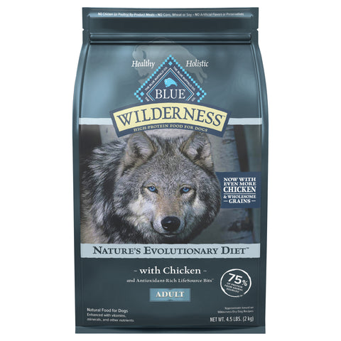 Blue Buffalo Wilderness Wholesome Grain 4.5 LB