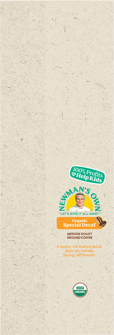 Newman's Own Organic Ground Special Medium Roast Decaf 10 OZ
