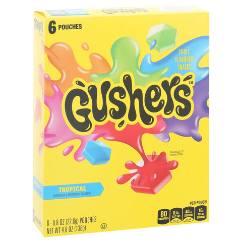 Betty Crocker Tropical Fruit Gushers 4.8 OZ