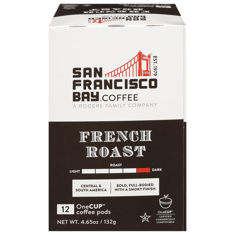San Francisco Bay Coffee K-Cup French Roast 4.65 OZ