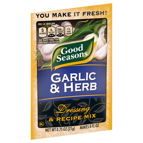 Good Seasons Dressing Mix Garlic & Herb 0.75 OZ