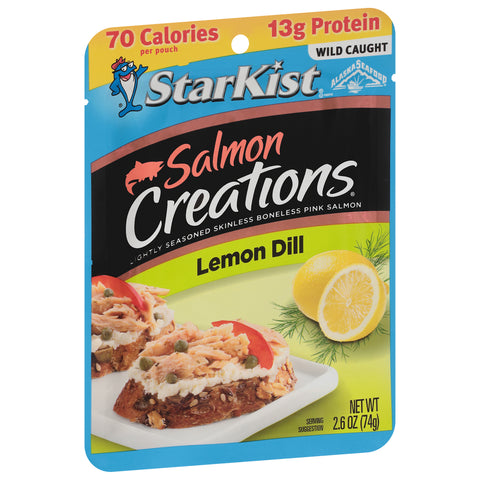 Starkist Salmon Lemon Dill 2.6 OZ