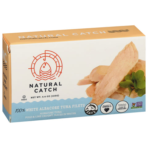 Natural Catch 100% White Albacore Tuna Filets 4.4 oz