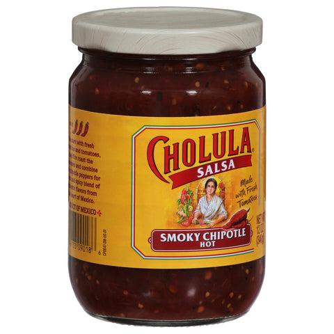 Cholula Smoky Chipotle Hot Salsa 12 OZ