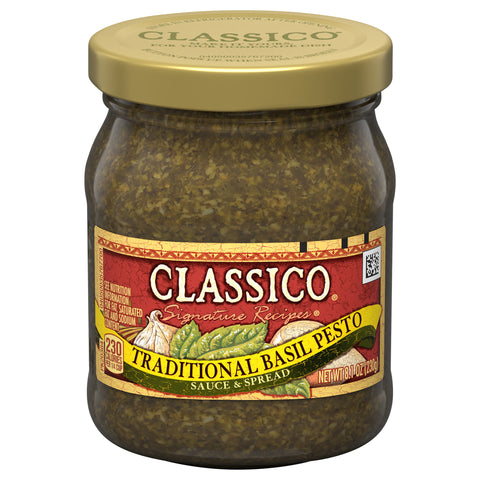 Classico Sauce Pasta Traditional Basil Pesto 8.1 OZ