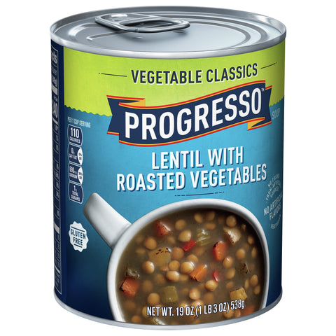 Progresso Vegetable Classics Soup 99% Fat Free Lentil 19 OZ