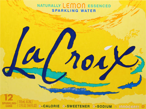 La Croix Lemon Sparkling Water 144 FZ