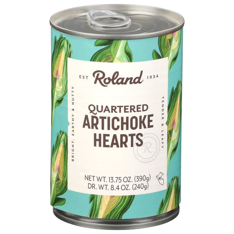 Roland Quartered Artichoke Hearts 13.75 oz - 12 Pack