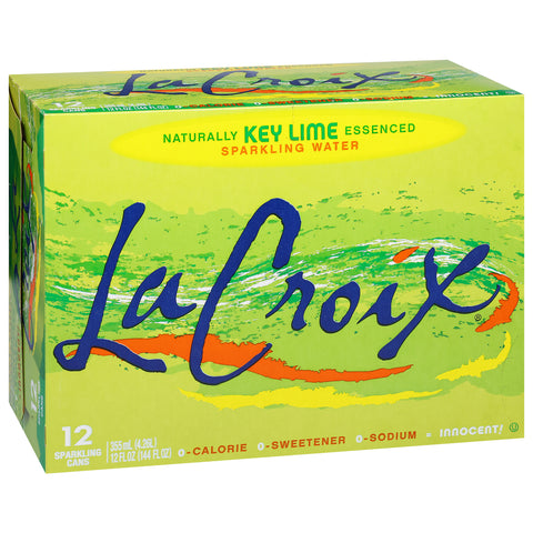 La Croix Key Lime Sparkling Water 144 FZ
