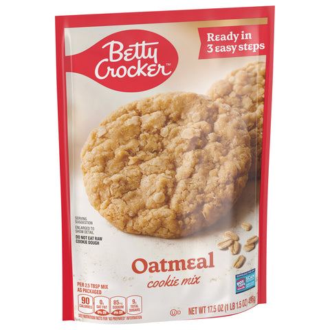 Betty Crocker Mix Cookie Oatmeal Pouch 17.5 OZ
