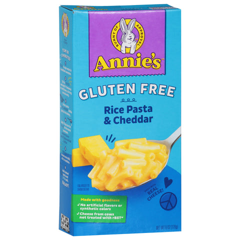 Annie's Homegrown Pasta Gluten Free Rice Pasta & Cheddar 6 OZ