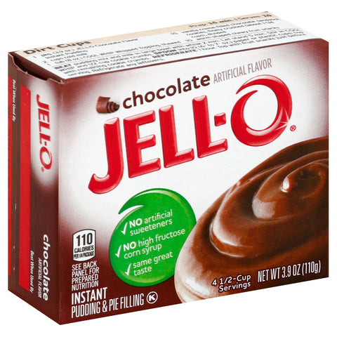 Jell-O Mix Pudding Instant Chocolate 3.9 OZ