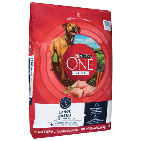 Purina One Dog Food Dry Large Breed 16.5 LB