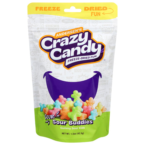 Crazy Candy Sour Buddies 1.5 oz - 12 Pack