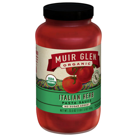Muir Glen Org Italian Herb Pasta Sauce 23.5 OZ