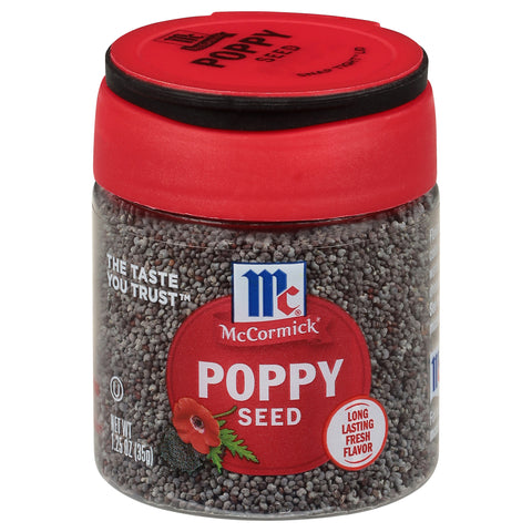 McCormick Seasoning Poppy Seed - 1.25 OZ 6 Pack