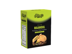 Jumbo Inc Aleen's Cookies Moon Cake/Maamoul Filled with Pistachio - 16.9 OZ 12 Pack