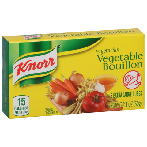 Knorr Extra Large Vegetable Bouillon Cubes 2.1 OZ