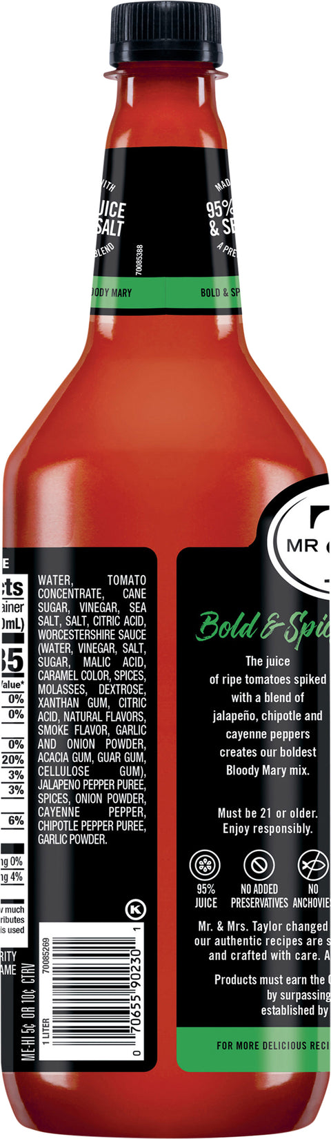 Mr. & Mrs. T Bold & Spicy Bloody Mary Mix 33.8 FZ