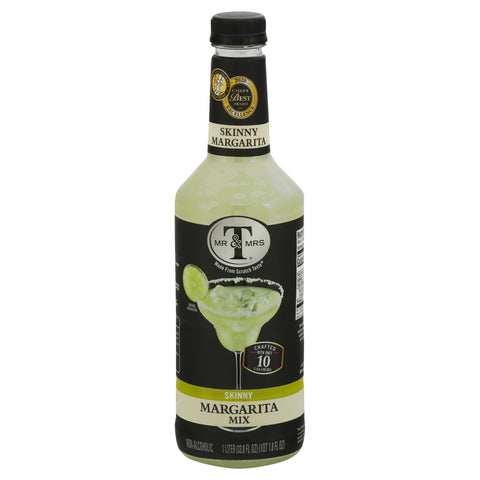 Mr & Mrs T Skinny Margarita Mix 33.8 fl oz - 33.8 FZ 6 Pack