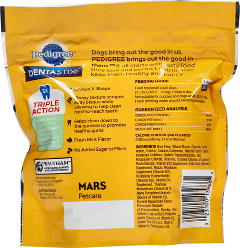 Pedigree Dentastix Fresh Treats for Dogs 21 Each