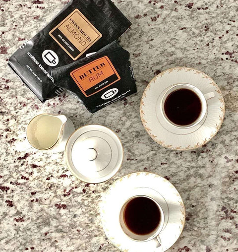 Dark Chocolate Almond Flavored Coffee