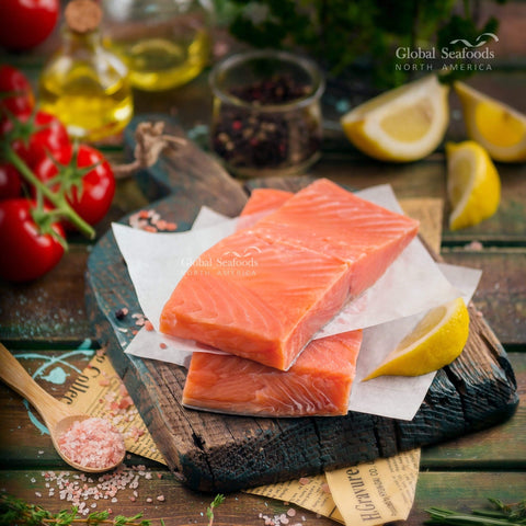 Premium Coho Salmon Fillet Portions