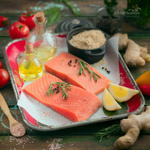 Premium Coho Salmon Fillet Portions