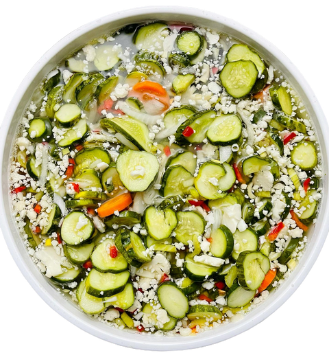 Pickled Cucumber Salad (sweet)