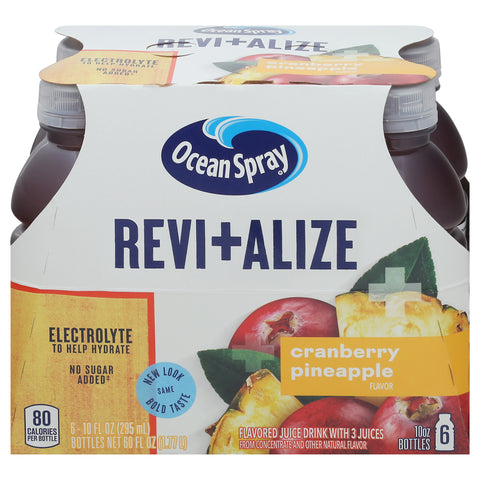 Ocean Spray Revitalize Cranberry Pineapple Juice 60 FZ