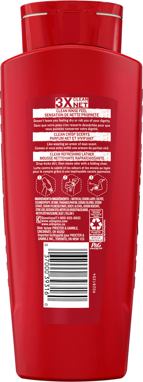Old Spice Pure Sport Body Wash 18 FZ