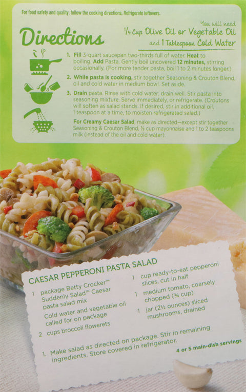 Betty Crocker Suddenly Caesar Salad  7.25 OZ
