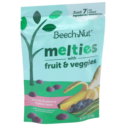Beechnut Melts Banana/ Blueberry/ Green Beans 1 OZ