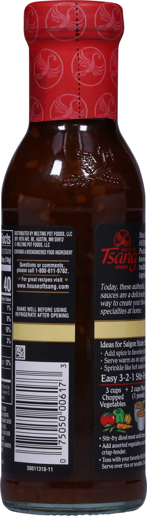 House Of Tsang Saigon Stir Fry Sauce 12 OZ