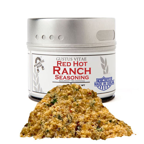 Gustus Vitae Red Hot Ranch Seasoning - 1.4 OZ 8 Pack
