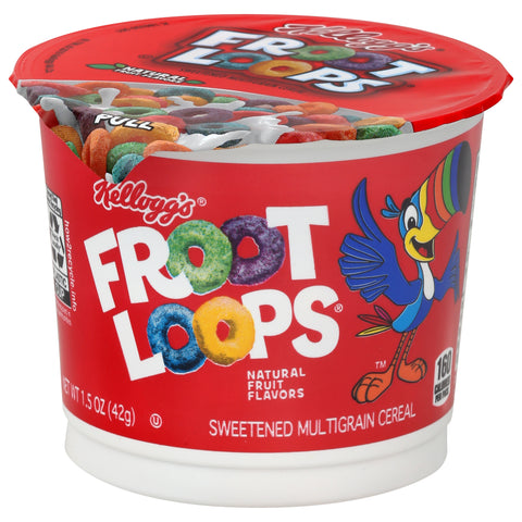 Kellogg's Cereal Cups Froot Loops 1.5 OZ