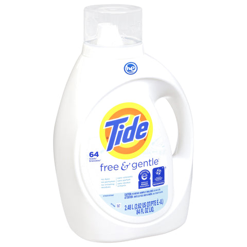 Tide Free & Gentle Detergent 84 fl oz